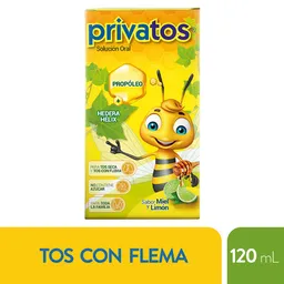 Privatos Solución Oral con Sabor a Miel y Limón