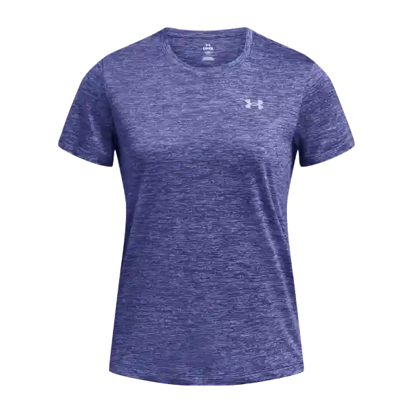 Under Armour Camiseta Tech Ssc-Twist Morado Para Mujer Talla XS