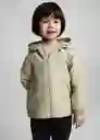 Abrigo Iggi Verde Talla 66 Niños Mango