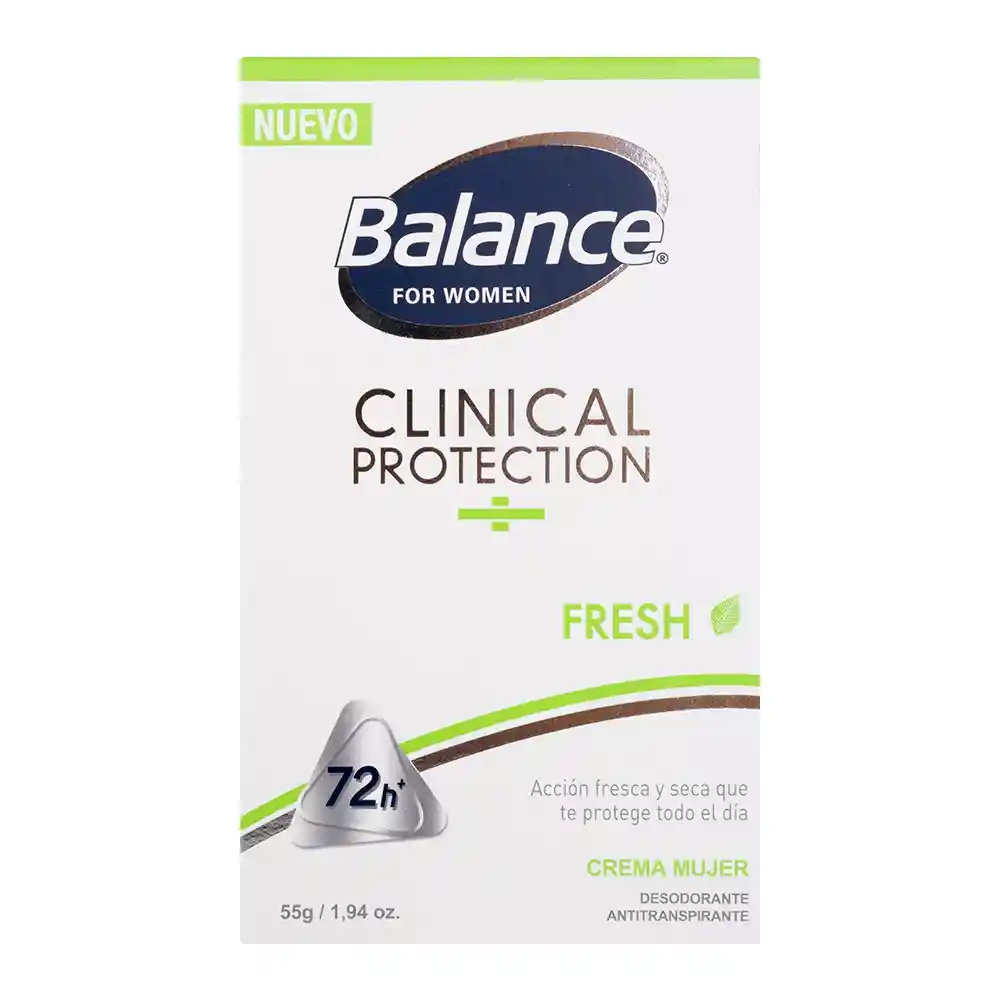 Balance Desodorante en Barra Clínical Fresh