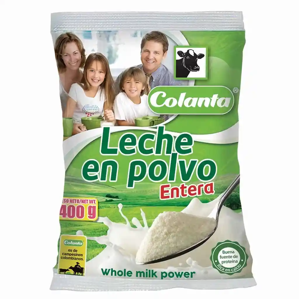 Colanta leche en polvo entera