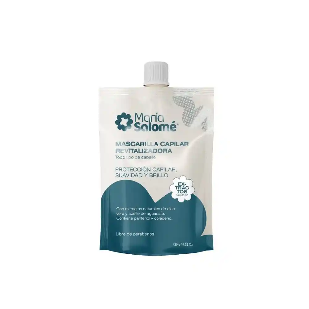 Mascarilla Capilar Maria Salome Revitalizadora Doypack