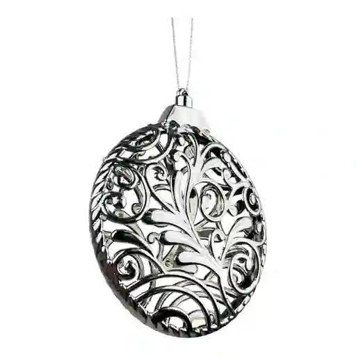 Adorno Plateado Para Colgar 1304200929 Finlandek