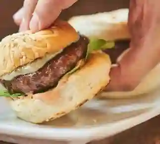 Queso Azul Angus Beef Burgers