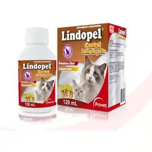 Lindopel Control Bola de Pelo Suplemento Nutricional para Gatos