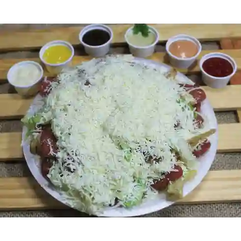Salchipapa Grande Costeña