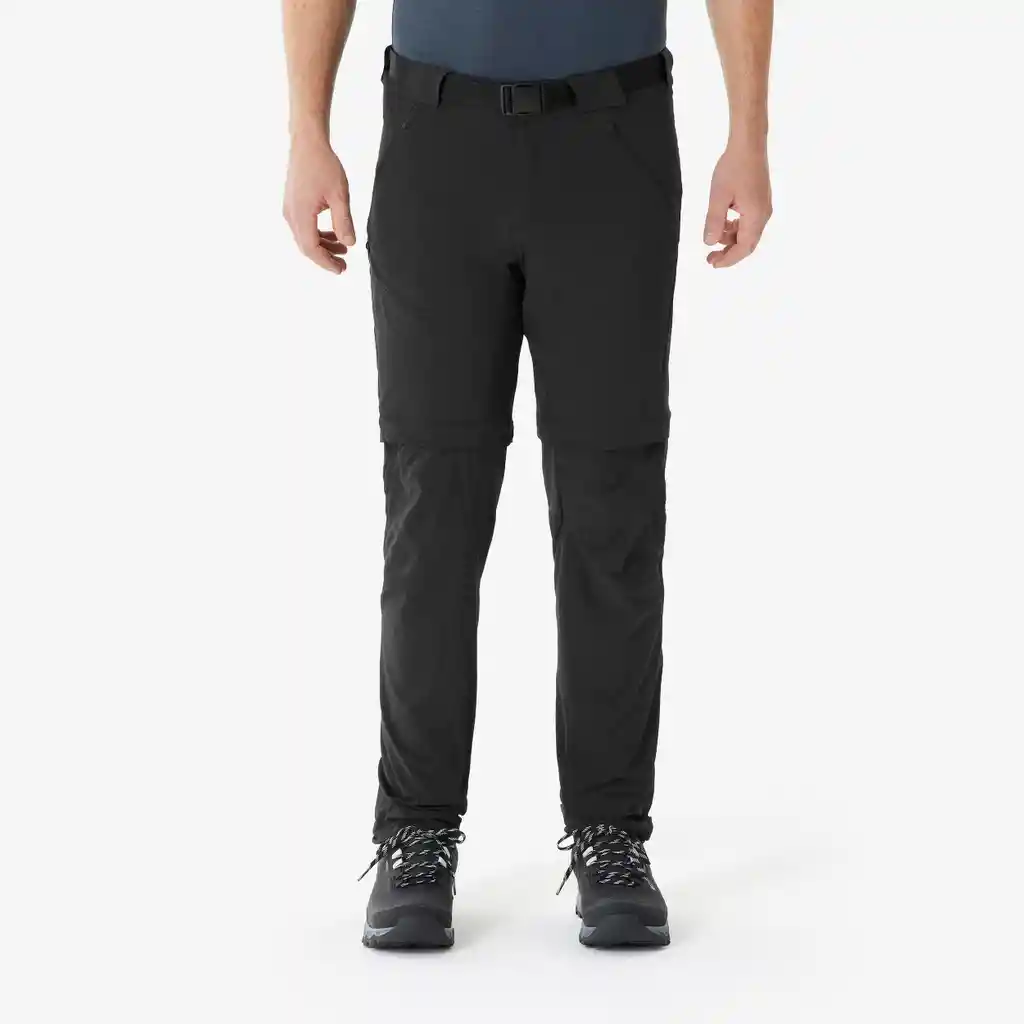 Pantalón Convertible Para Hombre Talla Xl/2xl Negro