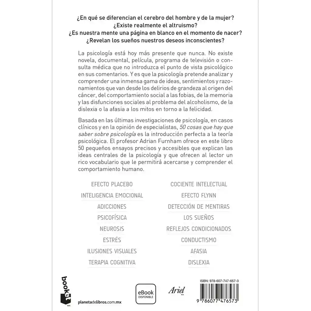 50 Cosas Que Hay Que Saber Sobre Psicologia