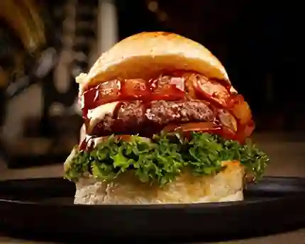 Thai rock burger