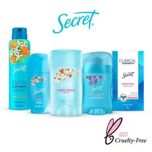 Secret Antitranspirante Powder Protect en Barra