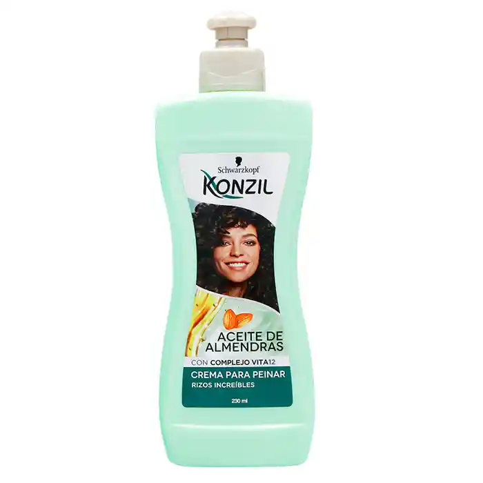 Konzil Crema para Peinar con Aceite de Almendras
