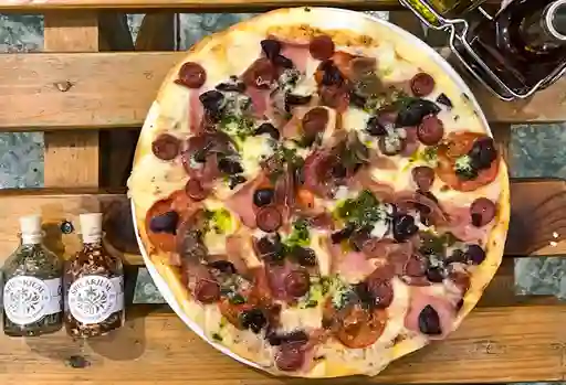 Pizza 5 Carnes Queso Azul - RP