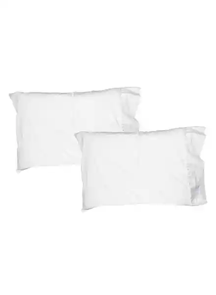 Funda de Almohada 150 Hilos 50% Blanco 50 x 70 cm