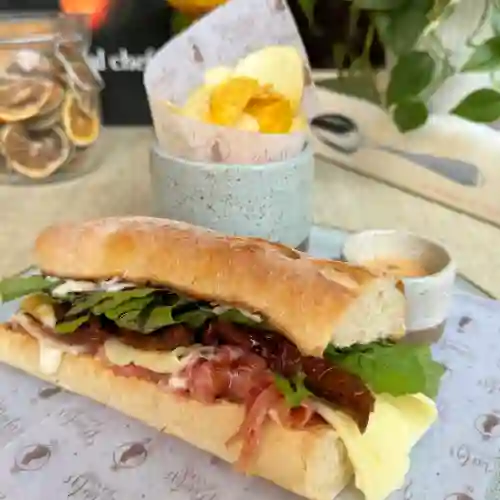 Baggette de Jamon Serrano