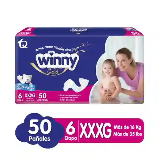 Pañal Winny Pa?al (50 Und)