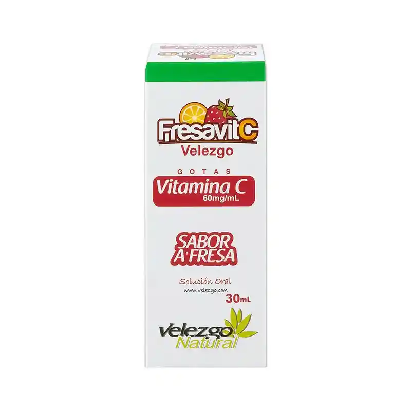 Fresavit C Solución Oral Sabor a Fresa (60 mg)