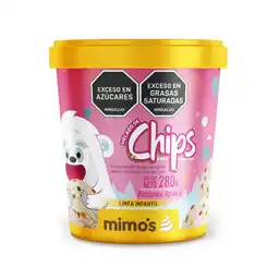 Helado Chips Colores Mimos Pote *280gr