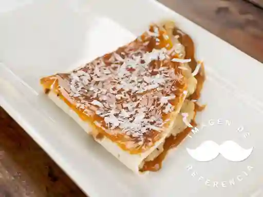 Quesadilla Arequipe y Queso.