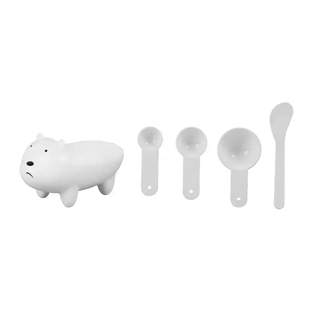 Kit Tazón Mascarillas Faciales Ice Bear we Bare Miniso