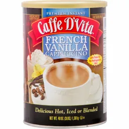 Caffe D'Vita Crema para Café French Vanilla Cappuccino