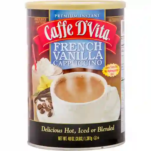 Caffe D'Vita Crema para Café French Vanilla Cappuccino
