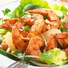 Ensalada César Camarones