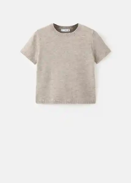 Saco Jersey Nekka Piedra Talla L Mujer Mango