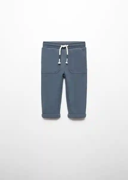 Pantalón Mons Niños Azul Talla 66 Mango