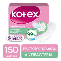 Kotex Protector Diario Antibacterial