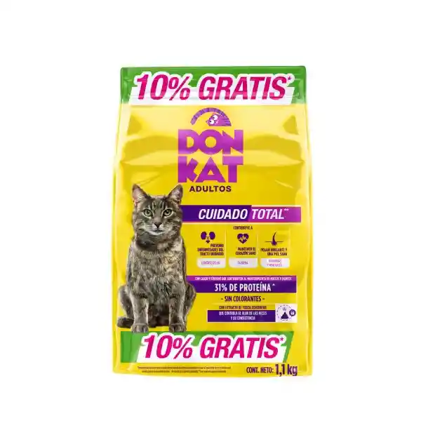 Donkat Alimento Para Gato Adultos