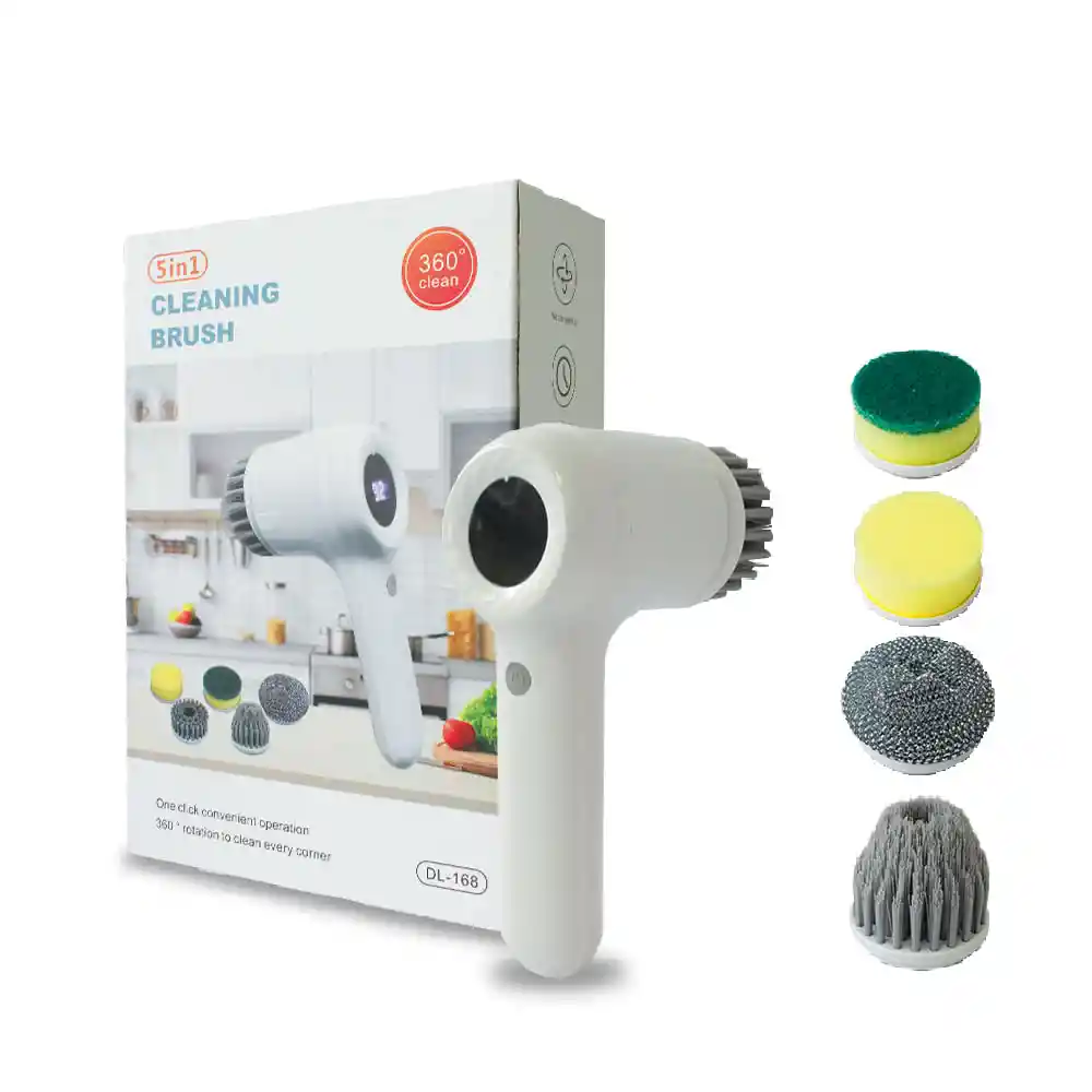Cepillo Electrico Limpieza 5 en 1 Multifuncional