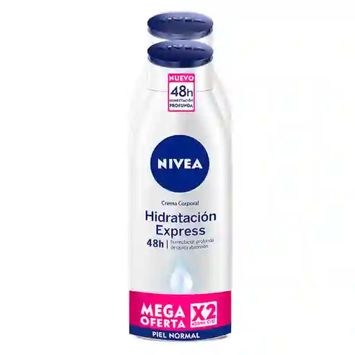 Nivea Pack Crema Corporal Hidratación Express