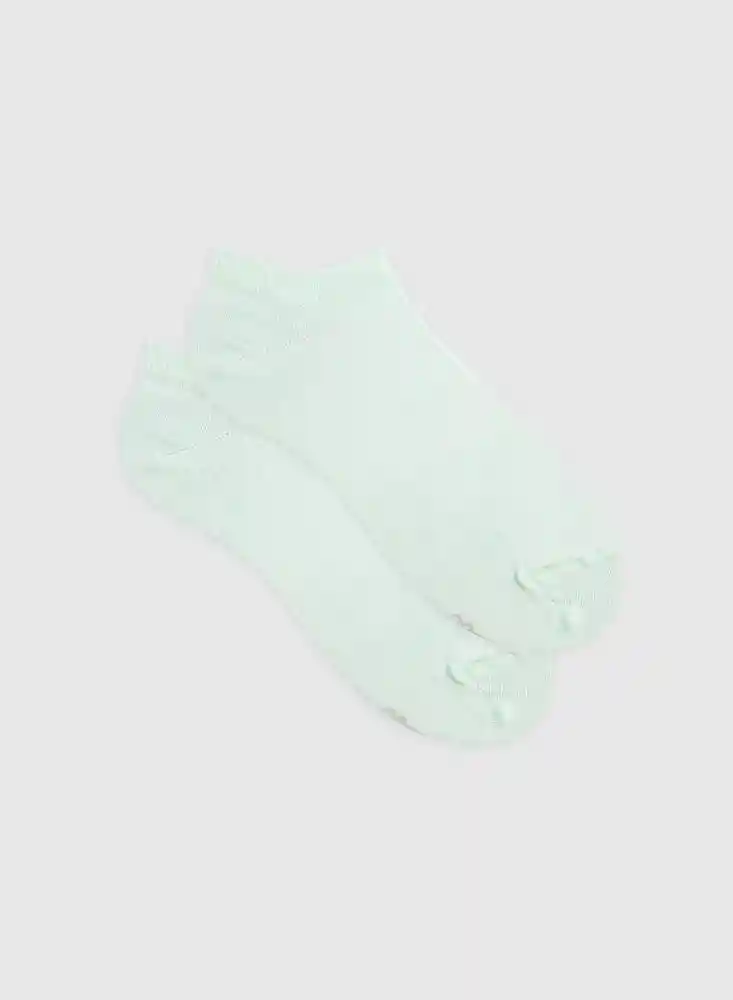 Calcetin Deportivo Mujer 9-11-verde 1