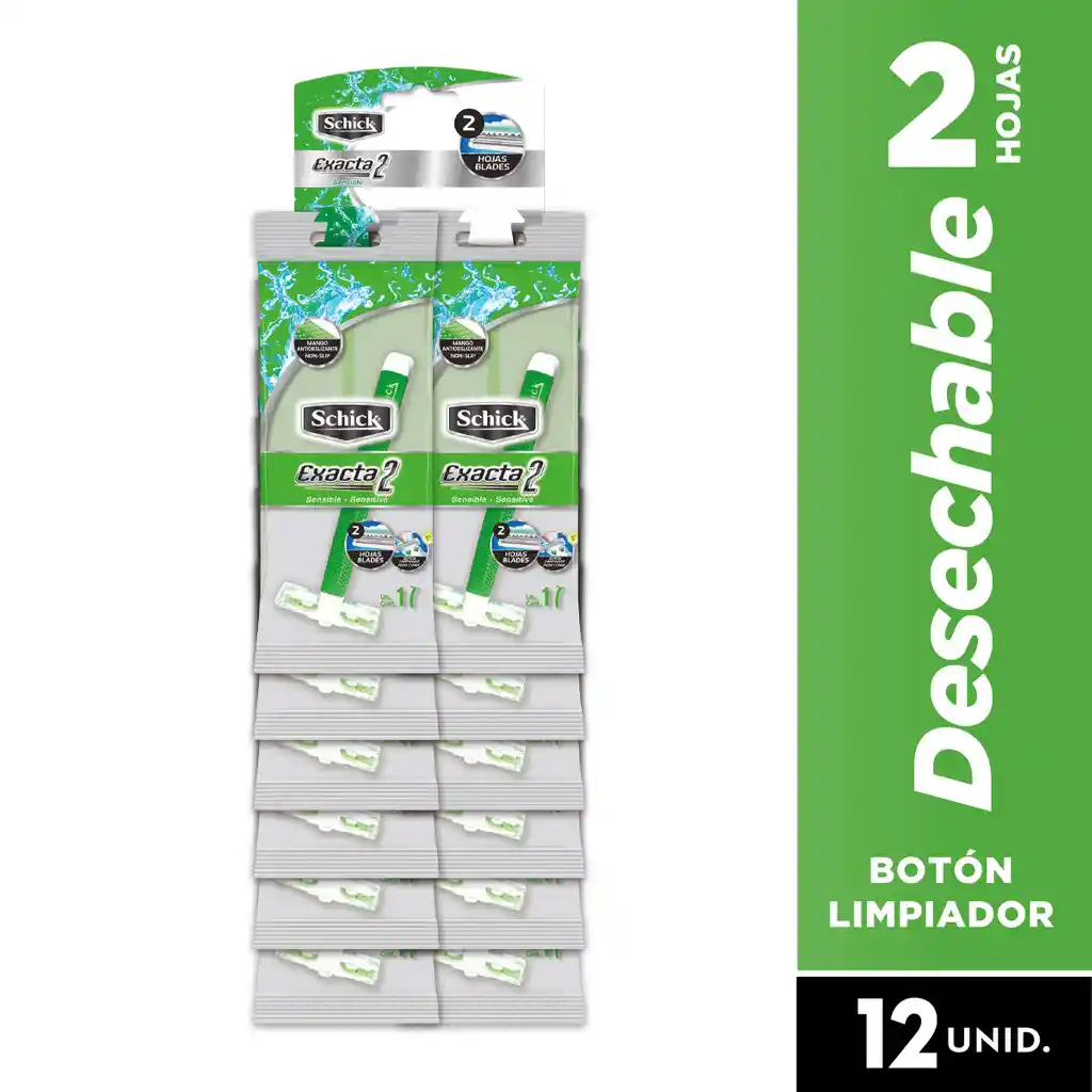 Schick Exacta 2 Sensible X12