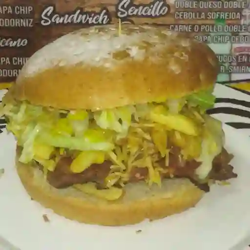 Hamburguesa Sencilla