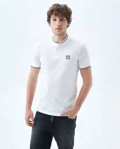 Camiseta Hombre Blanco Talla L 809E024 Americanino
