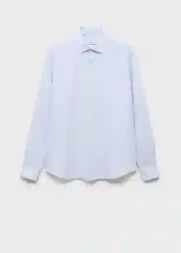 Camisa Parrot Celeste Talla L Hombre Mango