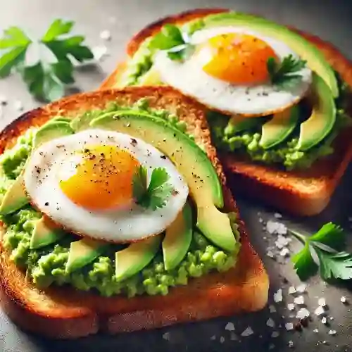 Tostada con Aguacate