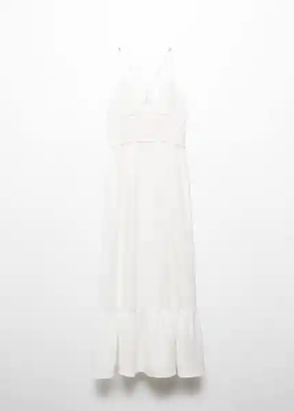 Vestido Art Offwhite Talla 21 Niñas Mango