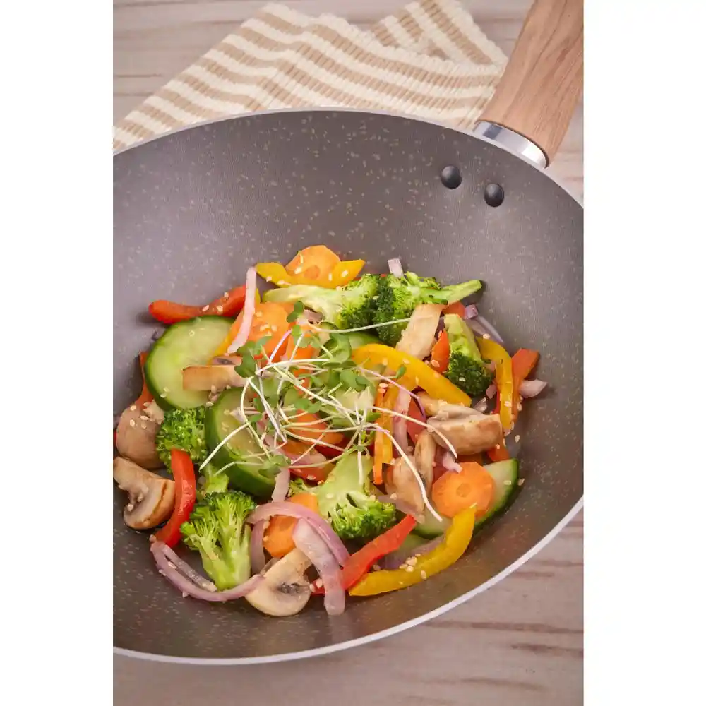 Mini Wok Asim?trico Nat Stone Imusa 0395700