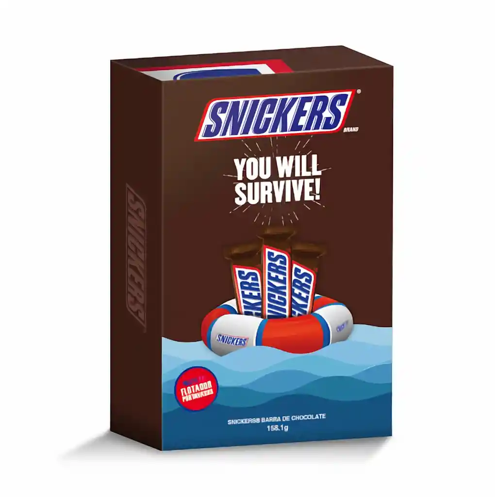 Snickers Single X3 Portavasos a a