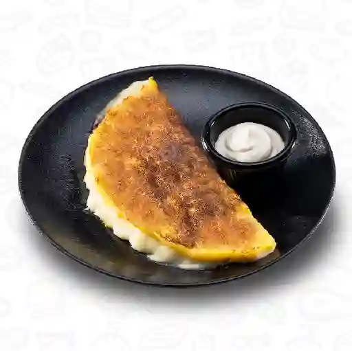 Arepa de Choclo + Suero Costeño