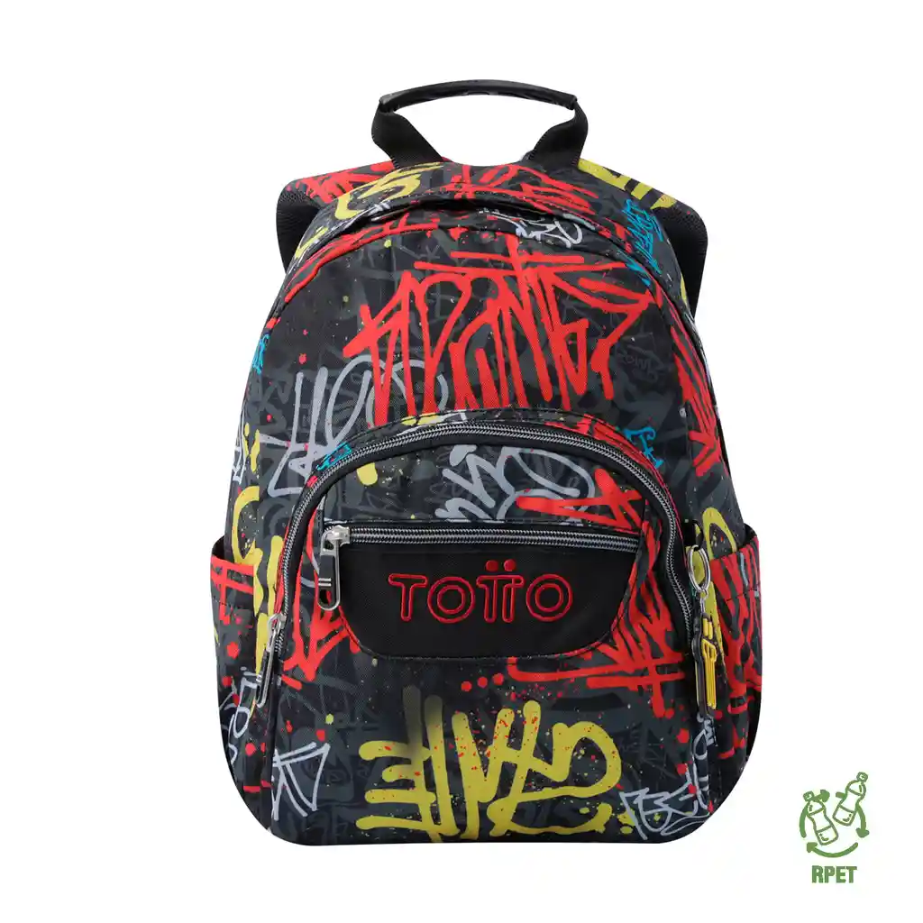 Morral Juvenil Porta Tablet 10" Tempera Negro