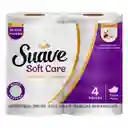 Papel Suave Gold Soft Care Higienico (112 Mts)