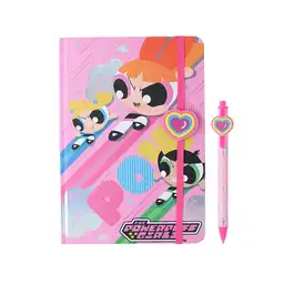 Cuaderno Con Pluma Serie Las Chicas Superpoderosas Miniso