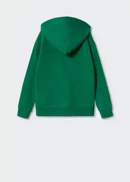 Sudadera Street Verde Talla 10 Niños Mango