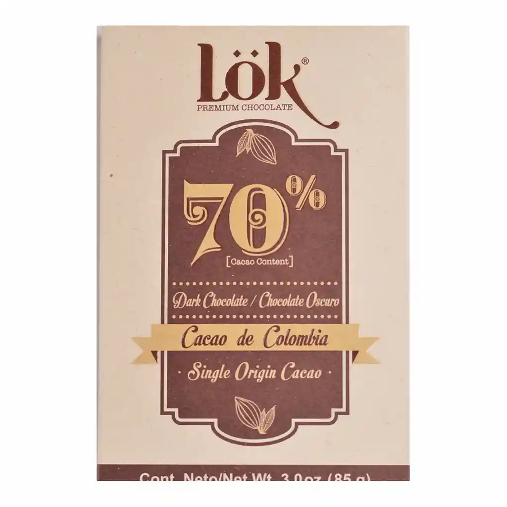 Lok Chocolate Oscuro 70%