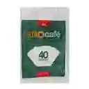 Filtro de Papel Para Cafe N° 4 X 40 Und Stilotex Ft1004