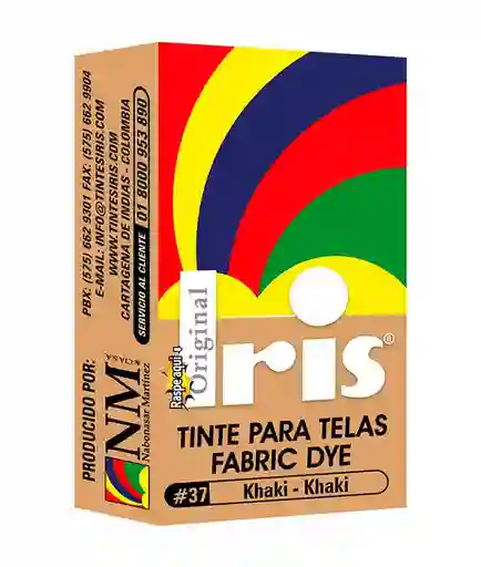 Iris Tinte para Telas Tono 37 Khaki
