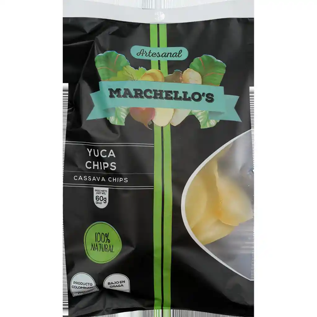 Marchello's Chips de Yuca Natural
